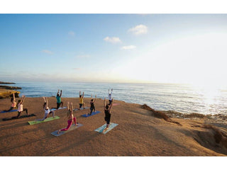 First workout in Pacific Beach, CA