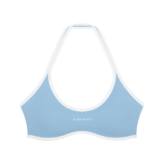Women's Halter Color Block Yoga Sports Bra